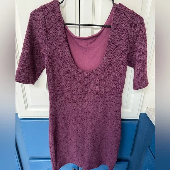 Free People Bodycon Dress - Size Medium NWT $128 Retail - Picture 3 of 7